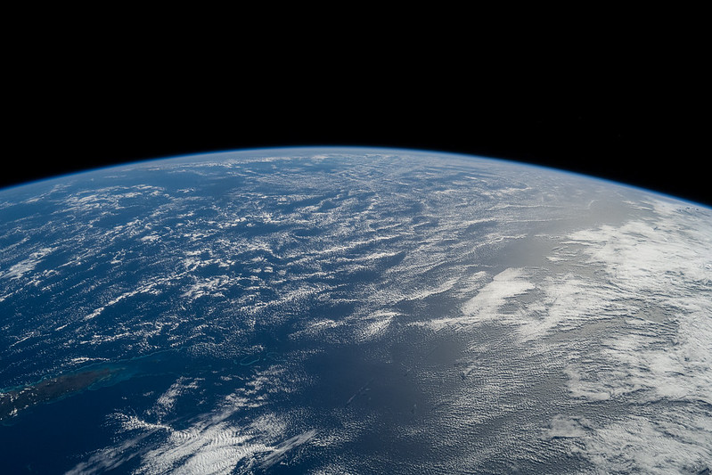 View of earth from space